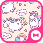 endearing unicorns android application logo